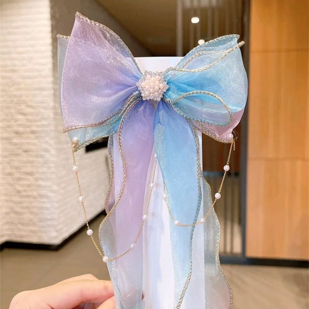 Nastro in Organza Colorato a Sfumature Larghezza 4cm Nastro di Pizzo Nastri Nastro di Raso Fatto a Mano