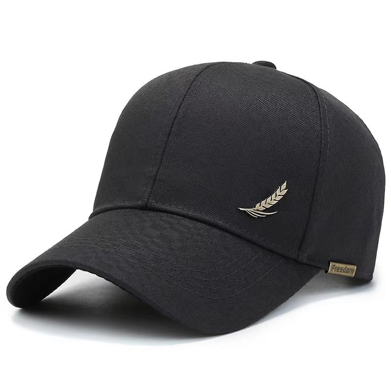 

Outdoor Casual Cap Cotton Wheat Ear Cap Men S Baseball Cap Breathable For Leisure All Seasons Adults сірий