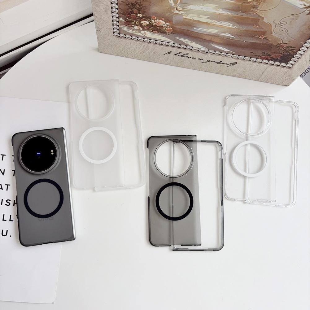 Clear and Translucent Magnet Adsorption Case For VIVO X Fold 6 vivo x fold 5 3 Pro All-inclusive Protection Cover