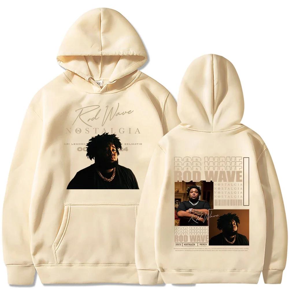 Rod Wave Tour Fashion Casual Printed Hoodies Men's and Women's Pullover Tops Hoodies