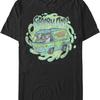 WARNER BROS Herren Scooby Doo Slimeball Spiel Kurzarm T-Shirt, Schwarz, Groß US