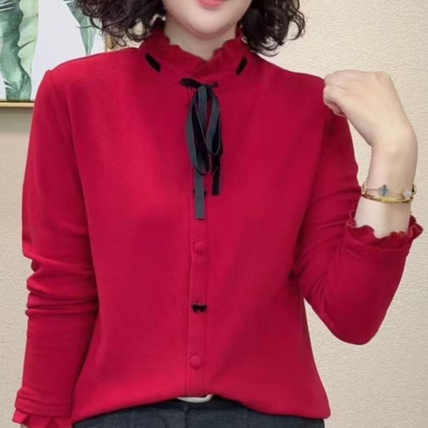 

Шикарный зимний топ для стройности и молодости 2XL [120-130 catties] красный