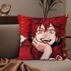 Gokurakugai Pillow Case Silky Elegant Comfort Sofa Bed Invisible Zipper
