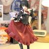 19Cm Date A Live Tokisaki Kurumi Anime Figure Cute Girl Model Toy Pvc Black Dress Dress Up Standing Model Car Model Ornaments