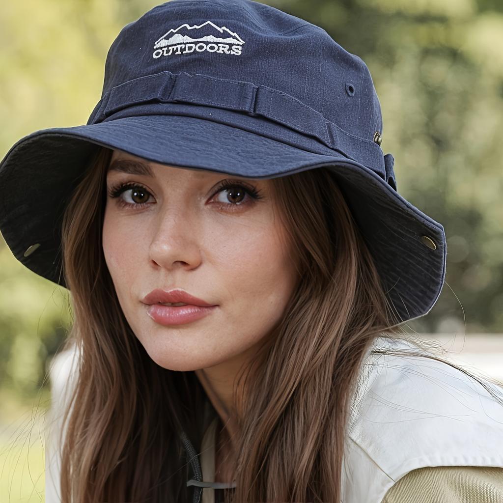 Outdoor Functional Fisherman Hat (mountain Sun Protection Hat),Practical and Versatile,Suitable for Camping,Hiking,and Traveling
