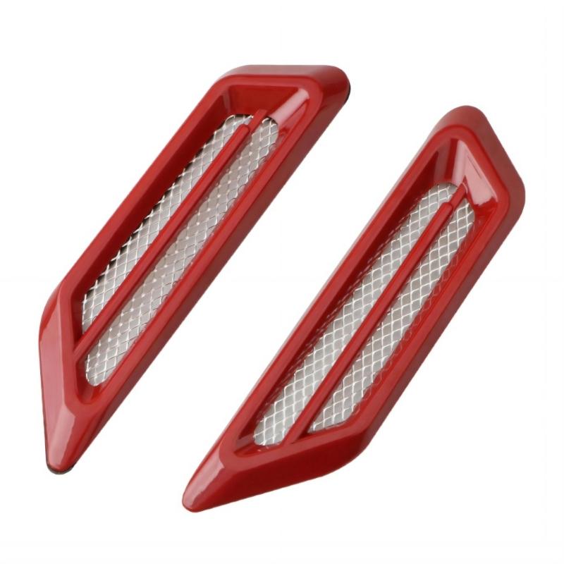 Motorcycles Shark Fin Side Vent Grille ABS Strong Design Enhances Active Look Quick Installation for Exterior Styling