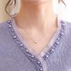 Mom's Spring Three-Quarter Sleeve Knit Top for Middle-Aged and Elderly Women