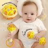 3/1 Stück Babyrasseln 0 12 Monate Baby Lernspielzeug Rassel Greifen Drehen Set Sensorisch Pädagogisch Neugeborenen Geschenk für Säugling Junge Mädchen