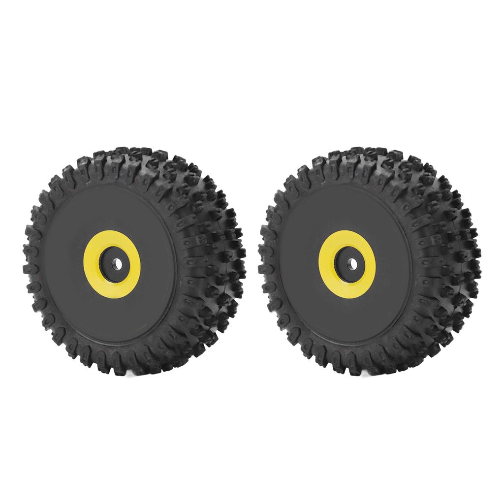 2 Stück RC Räder RC Auto Hinterreifen Gummiräder und Reifensatz für WLToys 144010 114 Fernsteuerung
