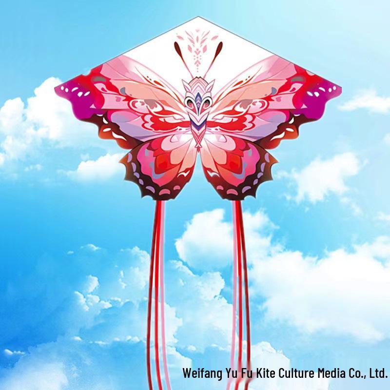 Colorful Easy-Fly Triangle Kite for Light Breeze