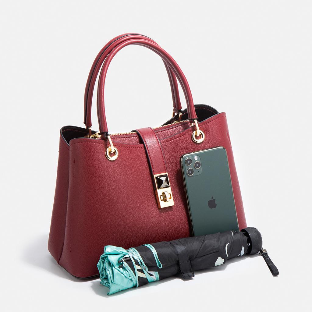 Mother'S Day Mom Bag Wedding Bag Atmospheric Mother-In-Law Medium And Large Capacity Red Ladies Handbag