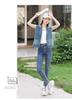 Women's Summer Denim Vest - High-End Design, Casual Sleeveless Outerwear, Short Jacket
