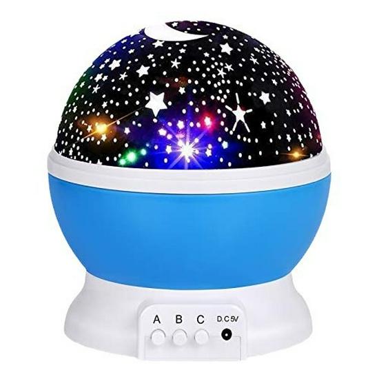 LED Dreamy Rotating Starry Projection Night Light Lamp