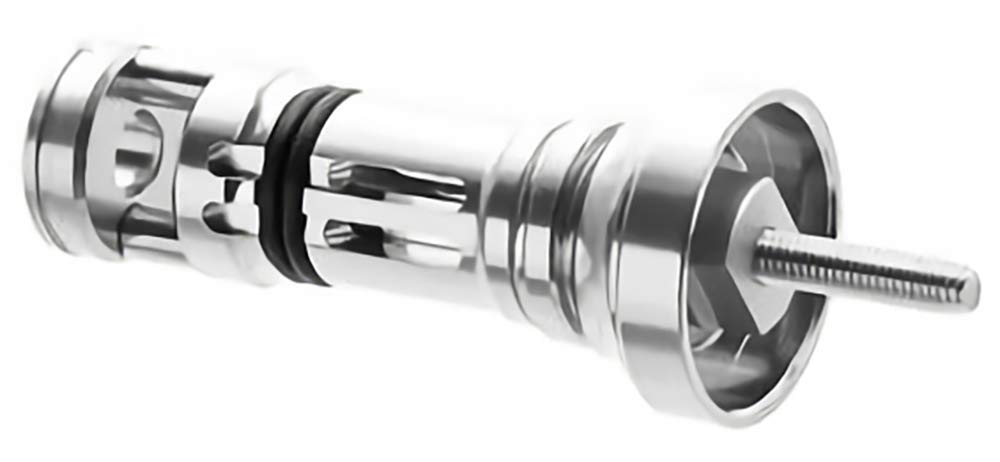 

DRESS Reel Stand Origin Hexagonal Handle Shaft Titanium Silver Model,