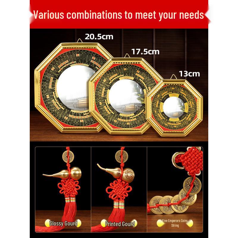 Wypukłe lustro Bagua Tai Chi do dekoracji domu i sklepu