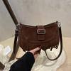 Vintage Tassel Crossbody Bags For Women's Gift, Casual Adjusted Strap Fringe Shoulder Bag For Daily Used/Leisure Vacation