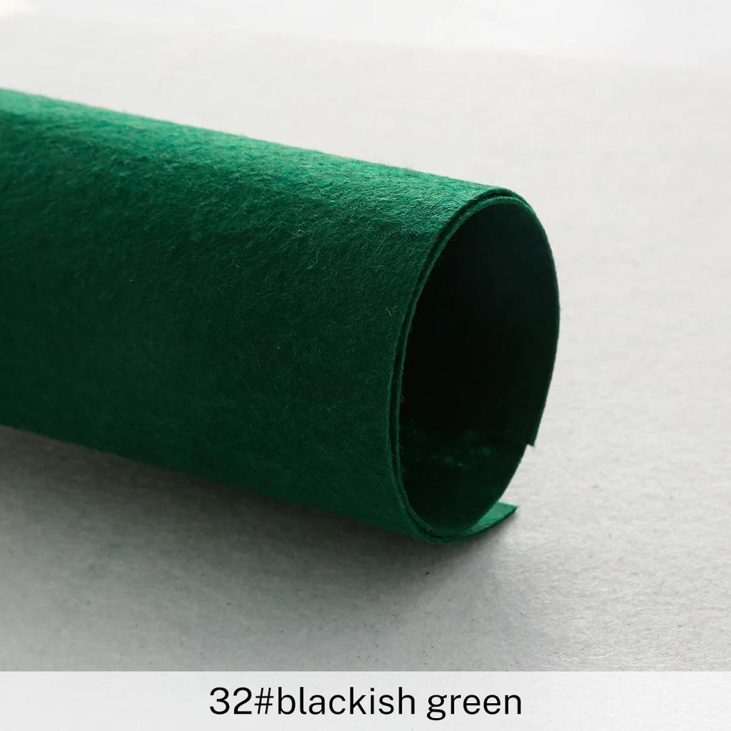 90x45cm Soft Felt Fabric Non-woven Felt Fabric Sheet Patchwork DIY Sewing Dolls Crafts Accessories Material 1mm Thick TJ10300