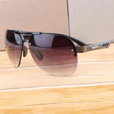 Óculos de sol de lentes degradê clássicas, óculos de sol de piloto de luxo para dirigir, óculos de sol sem aro da moda, óculos de sol femininos e masculinos UV400