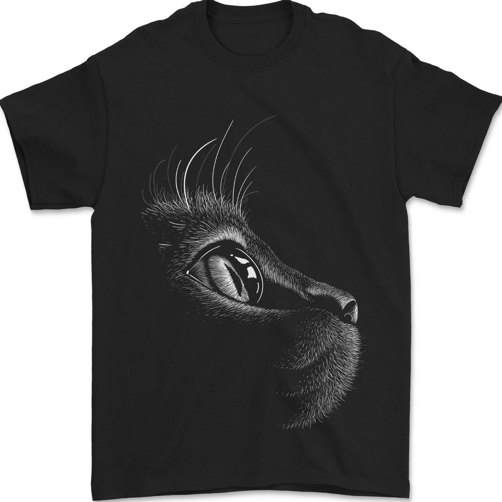 A Cute Cat Face Unisexs TShirt 100 Cotton S