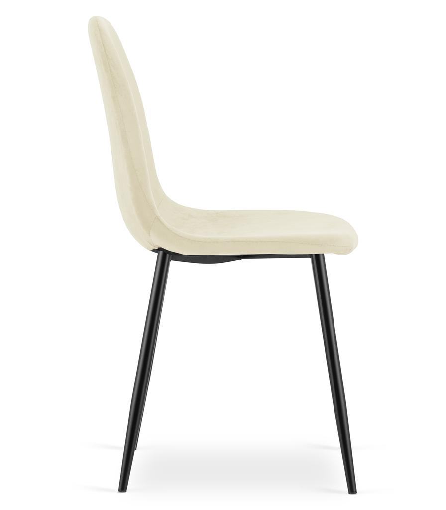 Como Chair - Beige Velvet X 4