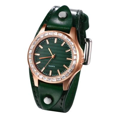 Leather Strap Bracelet Leather Bangle Stylish Fashion Accessory Perfect Gift for Christmas Women's Antique-Style Watch Analog, Waterproof, Watch, -