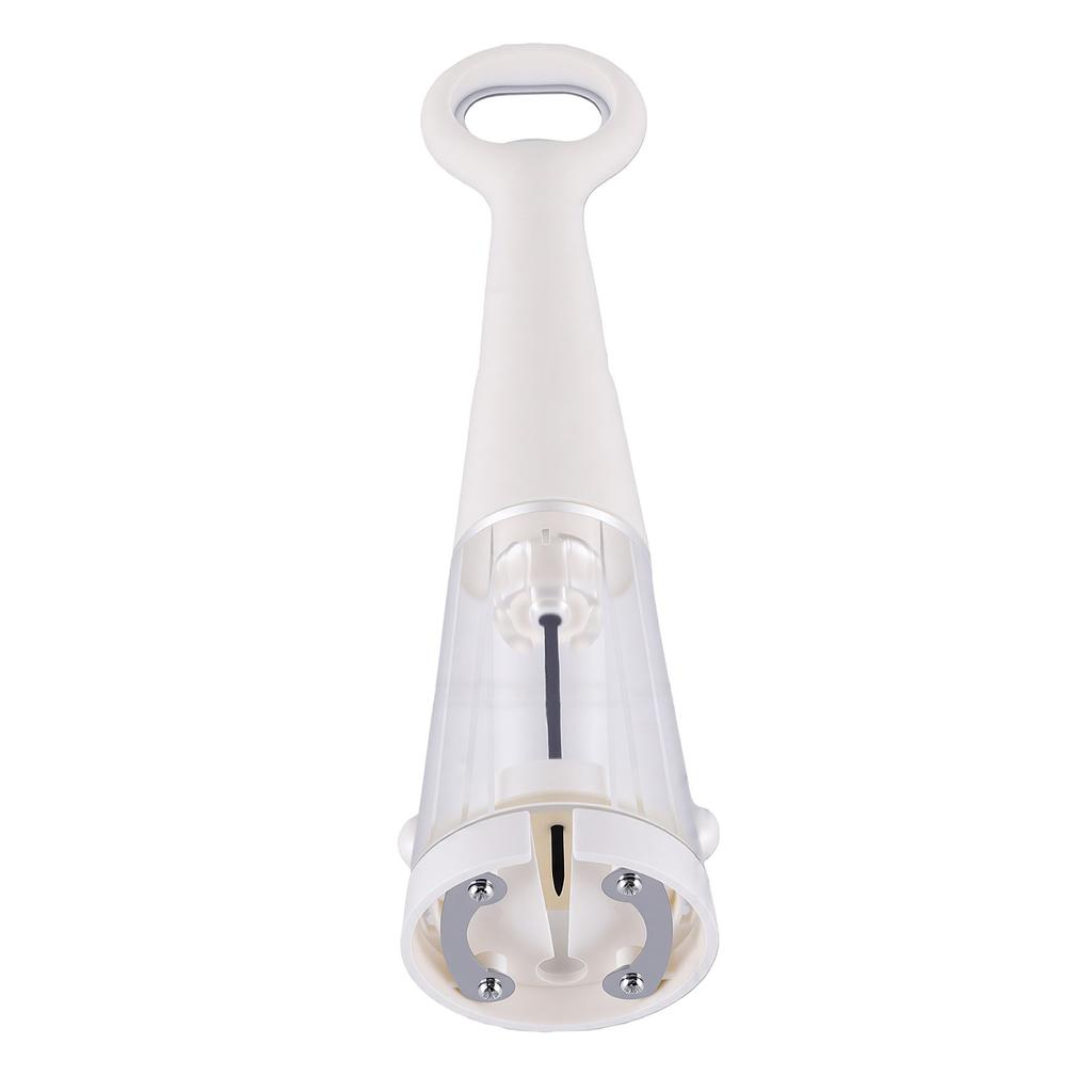 Air Pressure Wine Bottle Opener Portable Cork Remover Corkscrew with Foil Cutter for Home Restaurant Party White