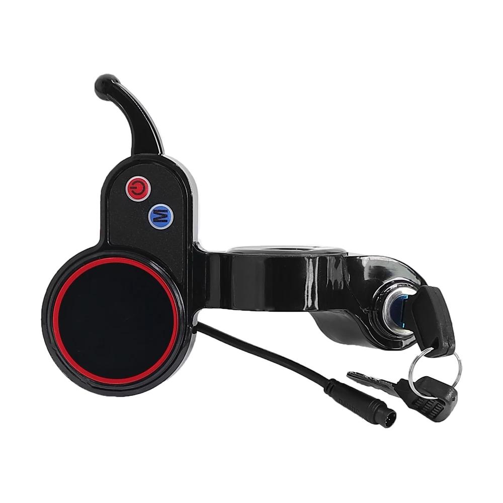 Wyświetlacz LCD do hulajnogi elektrycznej Hitway H5 Kickscooter 6-pinowy wyświetlacz z blokowanym instrumentem panelu sterowania akcesoria