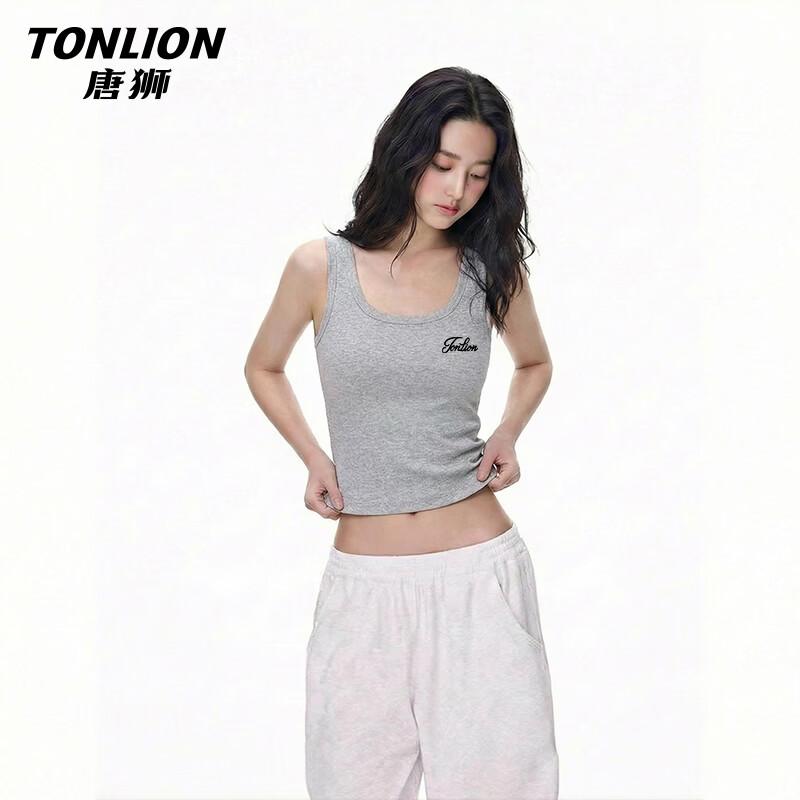 TonLion Women s Square Neck Knit Camisole Vest XL
