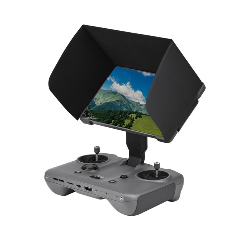 Quick Folding Sun Hood Cover For Remote PRO2 Drones Controllers Soft PU Fabric Easy Storage Travel Friendly