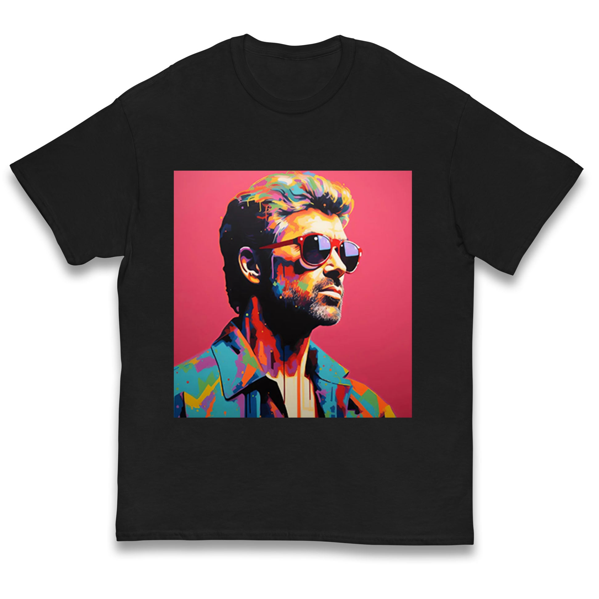 George Michael Painting Kids T Shirt 130