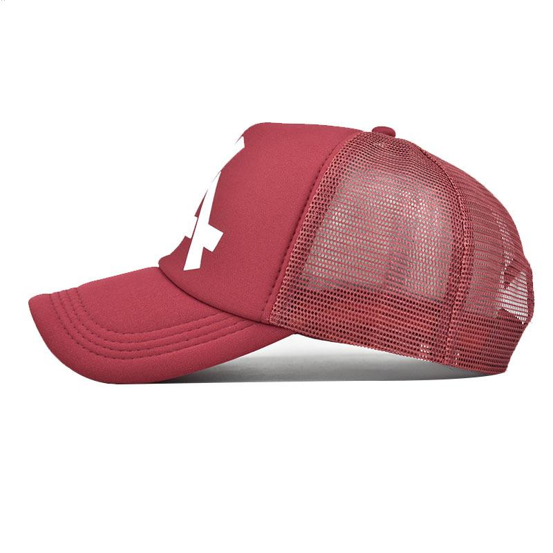 Berretto da Baseball alla Moda Donna Uomo Cappello da Baseball Traspirante Estivo in Rete Cappellino Snapback Casual per Uomo