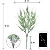 Good-8 Pieces Of Artificial Lavender Artificial Flower Arrangement Garden Office Wedding Home Outdoor Decoration White