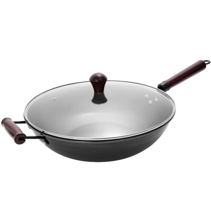 Debo 34cm Refined Iron Wok