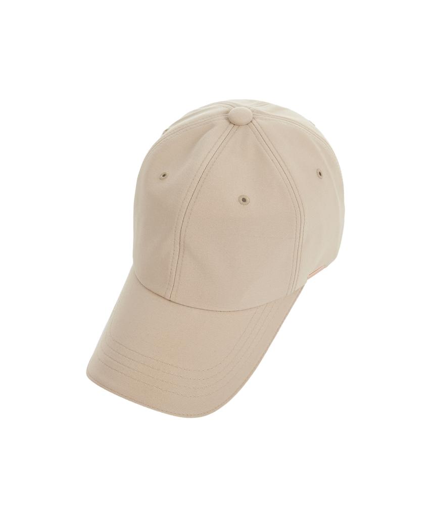 Bajal Rose Gold Double Link Oversized Ball Cap Beige