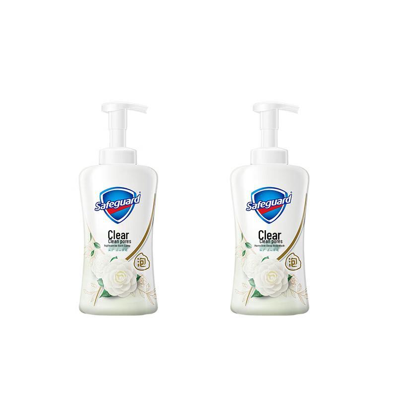 Safeguard Gentle Care Пенка для тела с камелией 400 г (2-Pack)