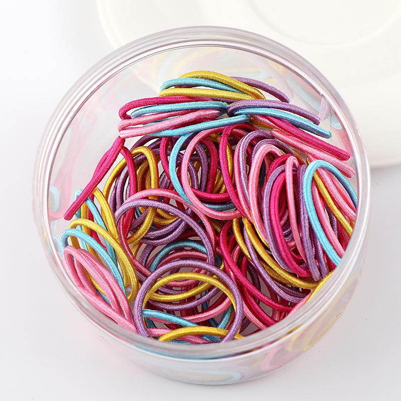 Koreanischer Stil Dünnes Haargummi: Einfaches Damen-Stirnband mit kleinem Gummiband für einen schicken Look