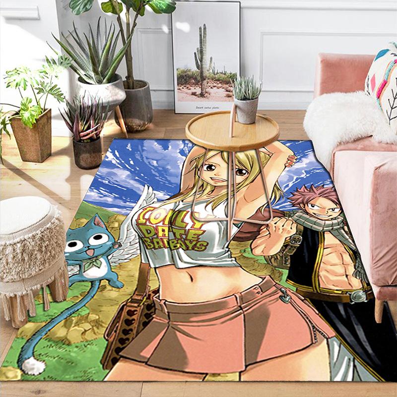 Fairy Tail Rug Floor Mat for Living Room or Bedroom Soft and Comfortable Carpet a Gift for Birthday and Holiday.DFDT261018187