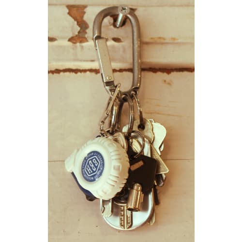 TOSSDICE (Tosdice) Measuring Tape Key Ring TDHR-G1