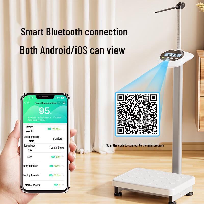 Meilen All-in-One Digitale Höhen- und Personenwaage