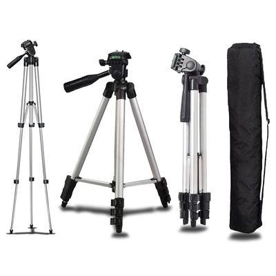 Handy Reise Selbst Stativ Aluminium Hoch 55” 140CM Ständer Mit Schnellwechselplatten Halterung Schwenkkopf Für Canon Nikon DSLR SLR Digitalkamera