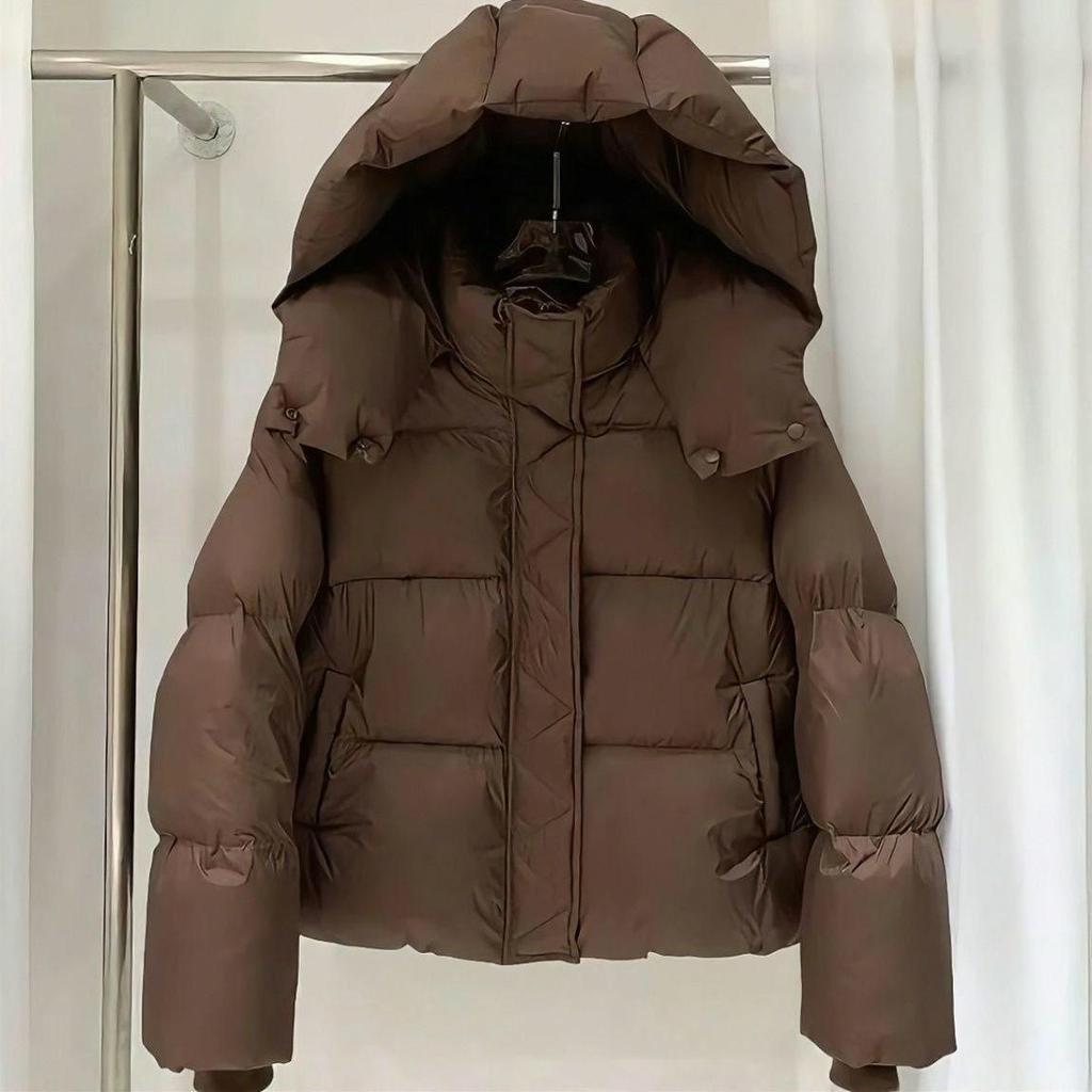 Women's 2025 Winter Short Loose Down Jacket - Korean Style Thick Coat