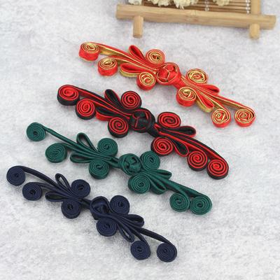 5 Pairs Retro Handmade Chinese Closure Buttons Knot Fastener for Sewing Cheongsam Tang Suit DIY Button Decorative Accessories