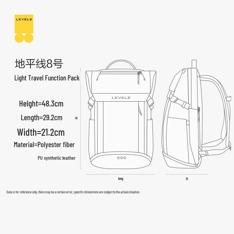 LEVEL8 Urban Travel Laptop Backpack