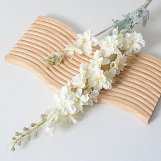 Fiore Artificiale per Vaso Resistente ai Raggi UV Fiore di Giacinto Finta Seta Stelo Lungo 34" Fiore Finto per Matrimonio Casa Ufficio Arrangement Floreale Primavera Estate