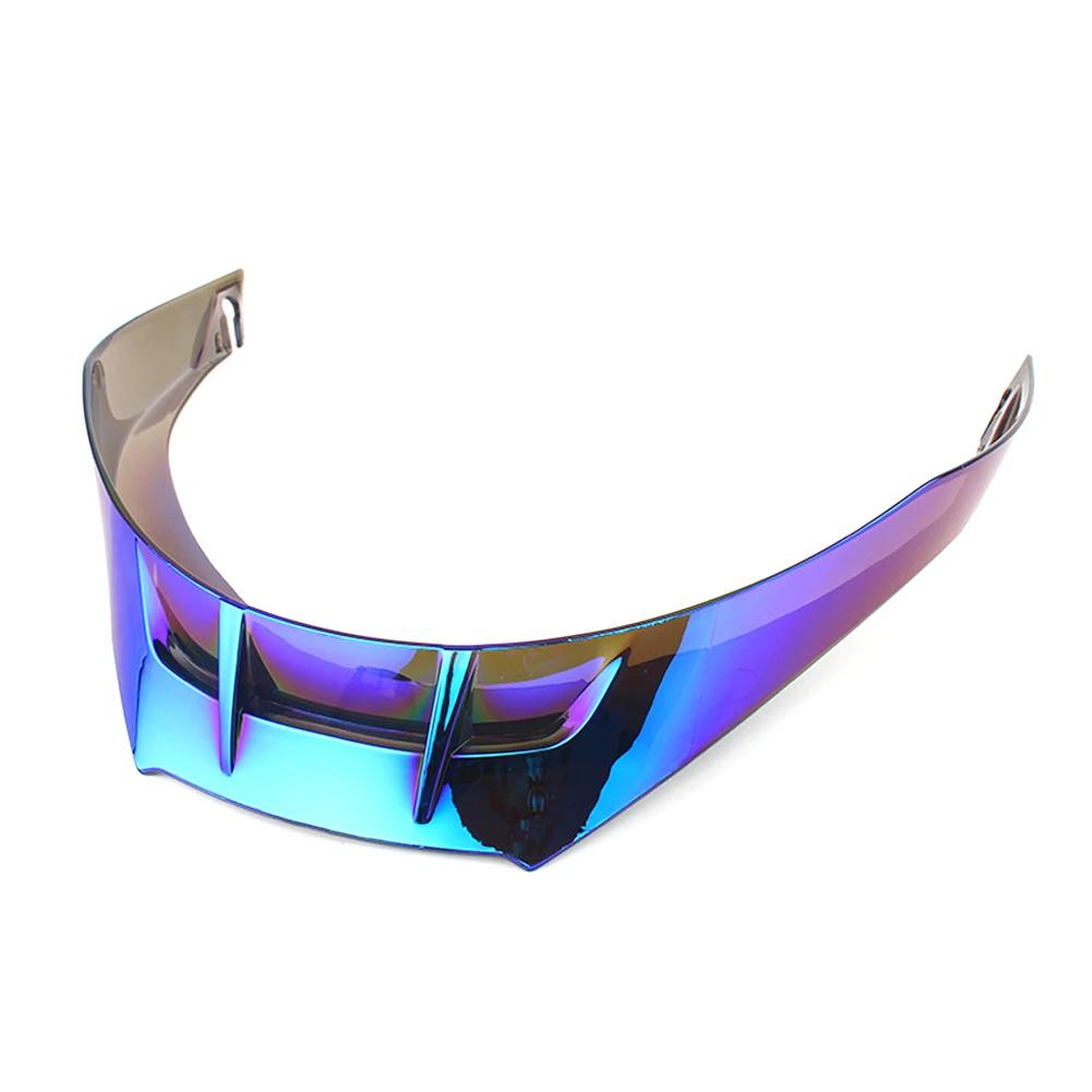 Mulitp-color Motorcycle Helmet Spoiler Rear Wing Air Duct Aerodynamic Part Racing Upgraded Tail Wing for AGV Pista/GP/Corsa/GPR