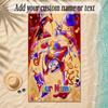 Beach TowelThe Amazing Digital Circus Custom Name Text Personalized Soft Towel for Beach Pool Indoor Home Decor Gift