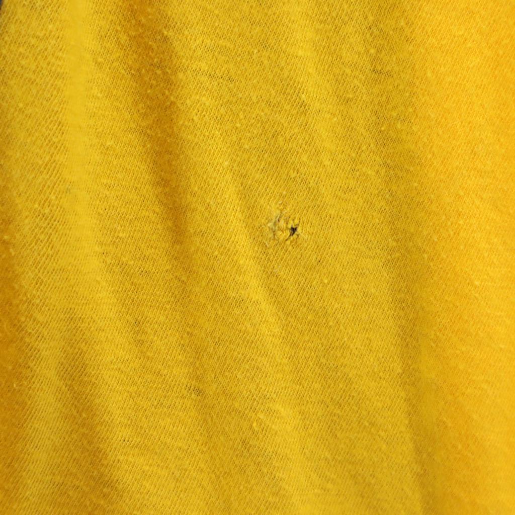 Champion 70s Vintage USA Made Bartag Late Model Short Sleeve Single Stitch College Logo T-shirt Men's Used