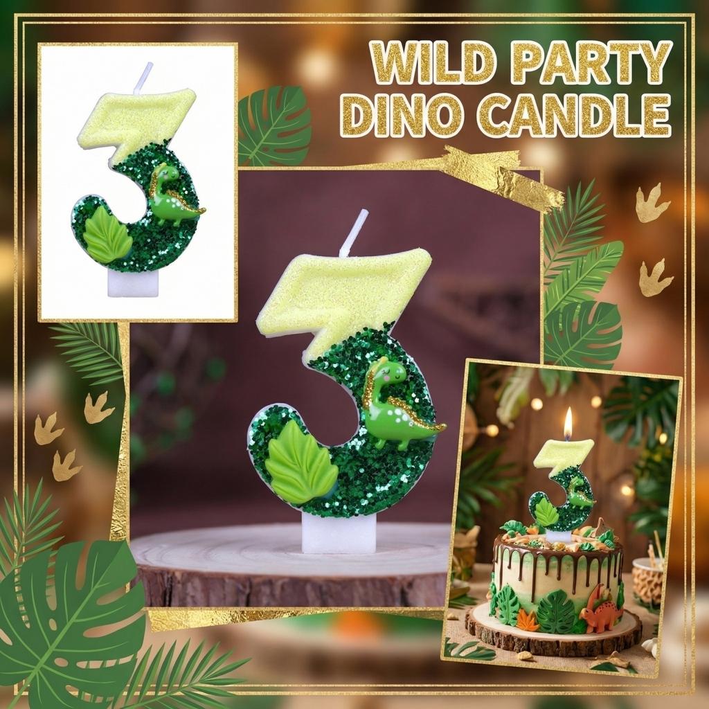 Fashion Cartoon Creative Birthday Candles Party Digital Candles