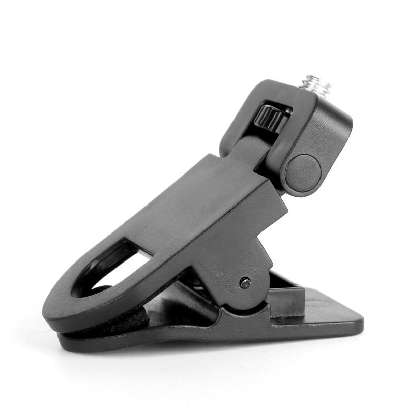 Universal Fill Light Phone Clip with GoPro Cold Shoe, 1/4 Interface, for Video Conferences