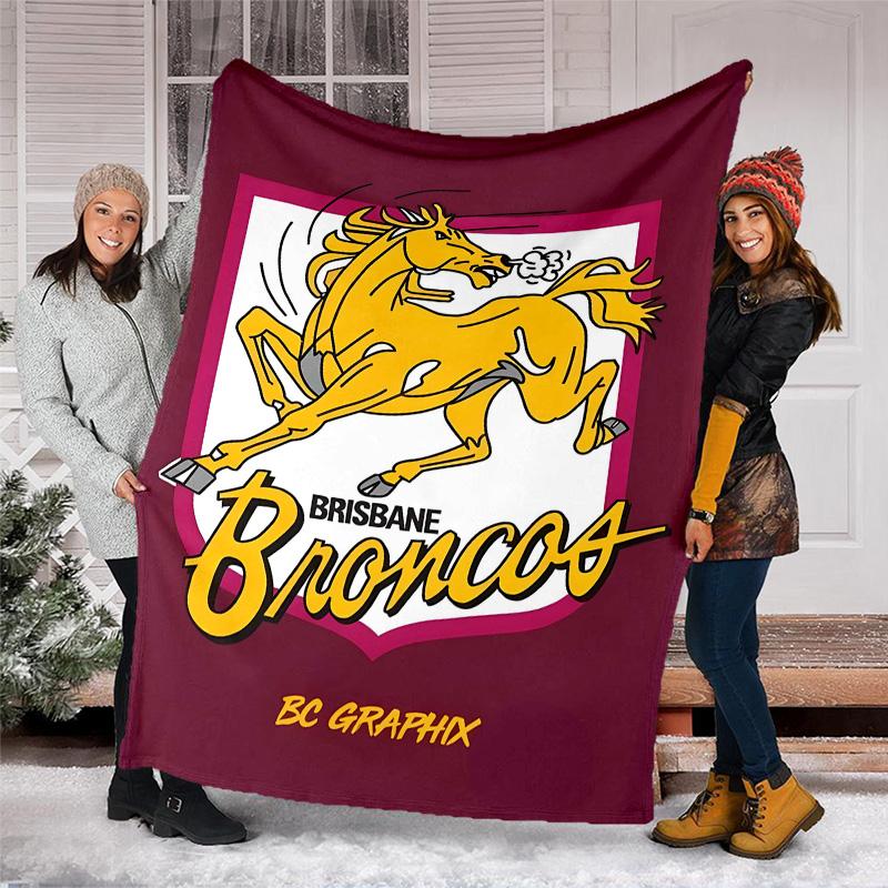 1pc Football Team (19) Theme Blanket - Digital Print, Polyester, Cozy for All Seasons, Perfect for Outdoor, Camping, and Travel